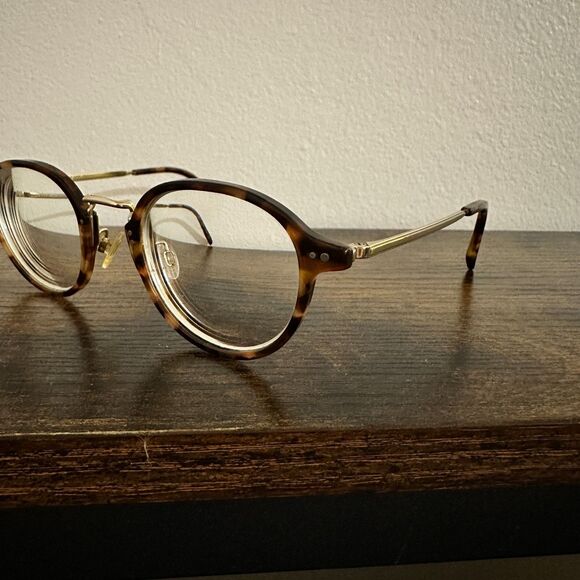 Warby Parker Eyeglasse Thorpe M 1247 47-23-145 Tortoiseshell Frame Made in Italy - Picture 5 of 6